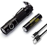 Sofirn SC31 Pro - Linterna LED superbrillante- 2000 lúmenes- SST40 LED- USB- recargable- con función de memoria 18650…